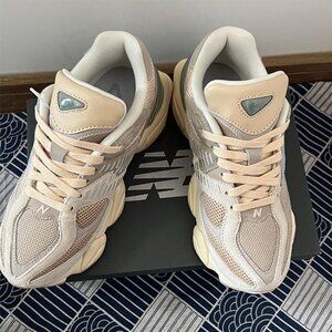 New Balance 9060 Classic Macaron Shoes Pink Cream Womes Shoes